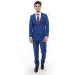 Perry 2-Piece Slim-Fit Suit // Blue (US: 46R)