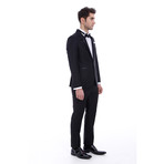 Jarvis 2-Piece Slim-Fit Suit // Black (US: 44R)
