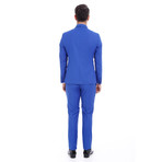 Theodore 2-Piece Slim-Fit Suit // Sax Blue (US: 50R)