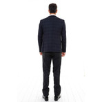 Dillon 3-Piece Slim-Fit Suit // Black (Euro: 50)