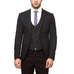 Houston 3-Piece Slim-Fit Suit // Brown (US: 46R)