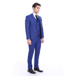 Edmundo 3-Piece Slim-Fit Suit // Blue (US: 56R)