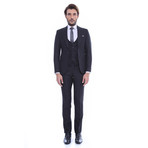 Juan 3-Piece Slim-Fit Suit // Black (US: 50R)