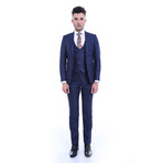 Jerold 3-Piece Slim-Fit Suit // Navy (US: 52R)