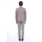 Elson 3-Piece Slim-Fit Suit // Grey (US: 50R)