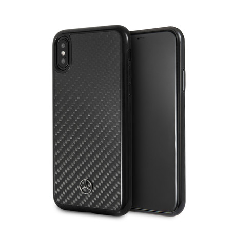 Dynamic Line Carbon Fiber Hard Case // Black (iPhone 7 / iPhone 8)