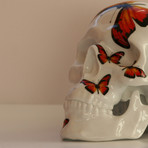 Red Butterfly Skull // NooN