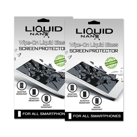 Liquid Nano + Screen Warranty // 2 Pack