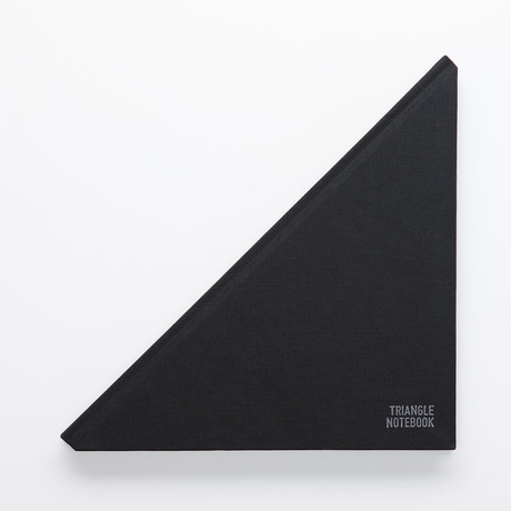 Triangle Notebook // Black