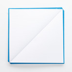 Triangle Notebook // Blue