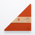 Triangle Notebook // Dark Amber