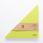 Triangle Notebook // Green