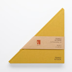 Triangle Notebook // Mustard