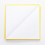 Triangle Notebook // Yellow