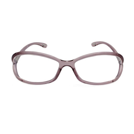 Women's FT5045 Eyeglass Frames // Clear Pink