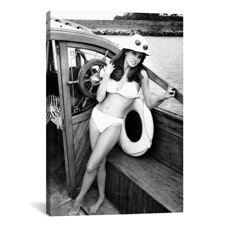 Raquel Welch In Bikini On Boat // Glauco Cortini