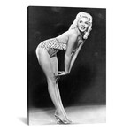 Jayne Mansfield Wearing A Patterned Swimsuit // Globe Photos, Inc.