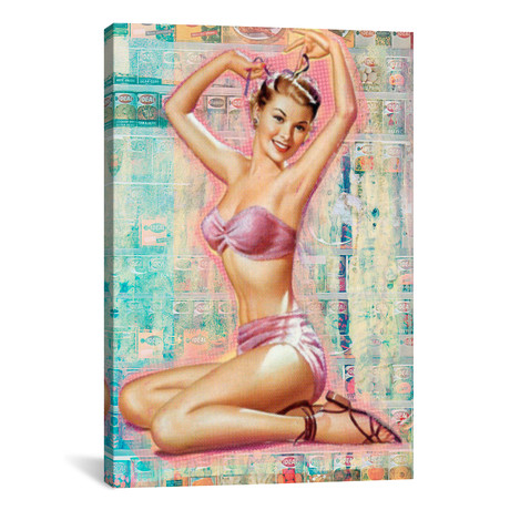 Pin-Up #1 // Luz Graphics (18"W x 26"H x 0.75"D)