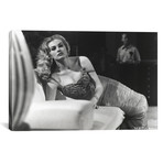 Anita Ekberg Lying On A Couch Wearing A Dress // Movie Star News