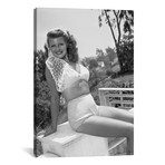 Rita Hayworth Posed In Lingerie // Movie Star News (18"W x 26"H x 0.75"D)