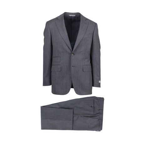 Wool Slim Fit Suit // Gray (Euro: 46R)