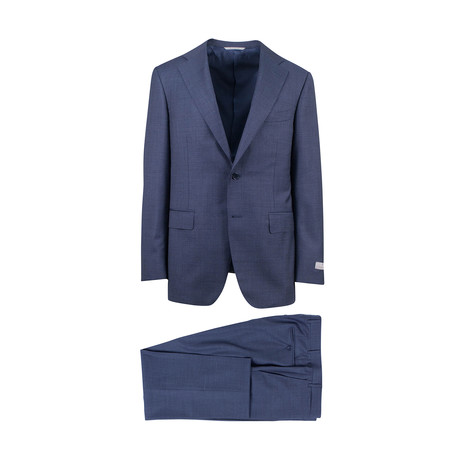 Glaucous Wool Slim Fit Suit // Blue (Euro: 46R)