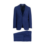 Canali // Wool Blend Slim Fit Suit // Blue (US: 48R)