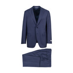 Birdseye Wool Slim Fit // Blue (Euro: 46R)