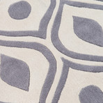 Ava Rug // Grey (2'L x 3'W)