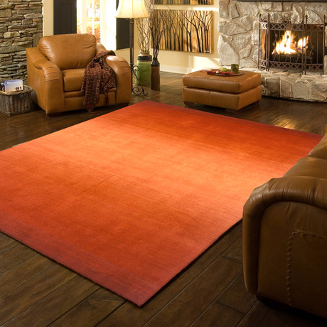 Metropolitan Rug // Paprika (2'L x 6'W)
