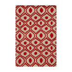 Ava Rug // Red (2.25'L x 8' W)