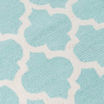 Cameron Rug // Sky Blue (2'L x 3'W)