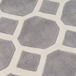 Bentley Rug // Grey (2'L x 3'W)