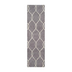 Clarice Rug // Steel (2'L x 3'W)