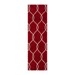 Clarice Rug // Red (2'L x 3'W)