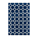 Clarice Rug // Navy (3.5'L x 5.5'W)