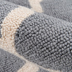 Cameron Rug // Grey (2'L x 3'W)