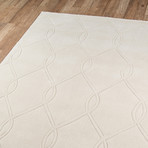 Clarice Rug // Ivory (2'L x 3'W)