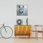 Whiteout, Square (18"W x 18"H x 0.75"D)