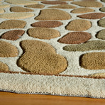 Pebbles Rug // Sand (3.5'L x 5.5'W)