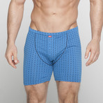 820 Boxer Shorts // Blue (L)
