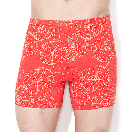 824 Boxer Shorts // Red (XS)