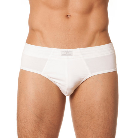 712 Classic Briefs Pack // White // Set of 2 (XS)