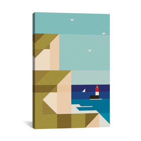 Sea Cliffs // Antony Squizzato (26"W x 18"H x 0.75"D)