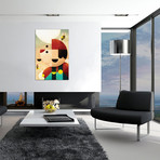 Super Mario // Antony Squizzato (26"W x 18"H x 0.75"D)