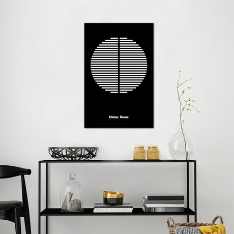 Dieter Rams // The Usual Designers (26"W x 18"H x 0.75"D)