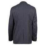Travel Herringbone Wool Slim Fit Suit // Gray (Euro: 50L)