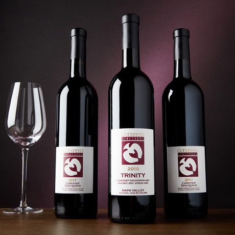 Godspeed Vineyards Napa Valley Mixed Reds // 3 Bottles