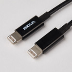 USBLink // Lightning to USB 0.5 ft Charging Cable // 2 Pack