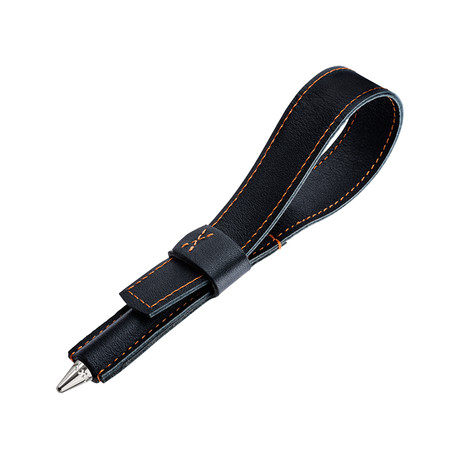 Beta Inkless Pocket Leather Strap Wooden Pen